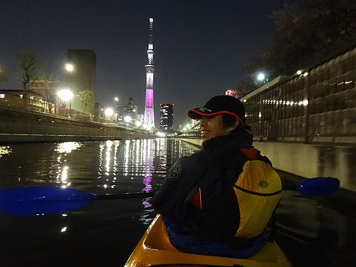 東京水路ナイトパドリング_c0137404_15284631.jpg