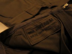 \"France army F-2 PANTS / REMAKE\"ってこんなこと。_c0140560_12282165.jpg