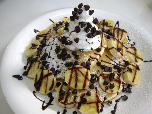 Chocolate chips & Banana pancakes._c0153966_174903.jpg