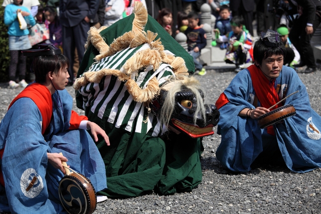 若狭　宇波西まつり　その2「獅子舞・田楽」_c0196076_23751100.jpg