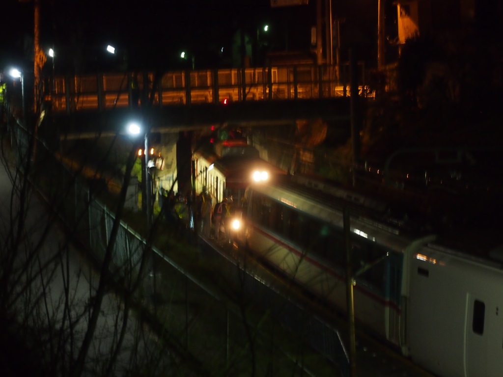 ついに来た！元小田急RSE甲種輸送――大月駅・上大月駅にて（4/10）_b0291581_00565114.jpg