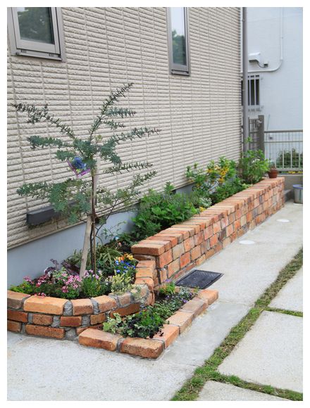 ナチュラルカントリーな庭 東区にお住いのtさま宅 Natu 素敵なナチュラルガーデンから 福岡で庭造り 外構工事 エクステリア をしてます