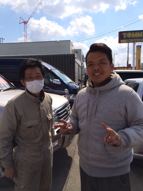 4月12日土曜日~山本が送ります♪tommyの1日~♪ランクル アルファード ハマー_b0127002_2139537.jpg