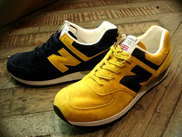 New Balance ☆ made in England M576PBY ‘Navy×Yellow’ NEW : new balance [M576] 