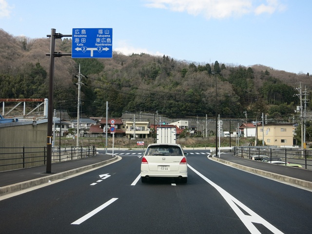 開通した、国道2号線東広島バイパス・中野ＩＣ～瀬野西ＩＣを走る　その3_b0095061_13194854.jpg