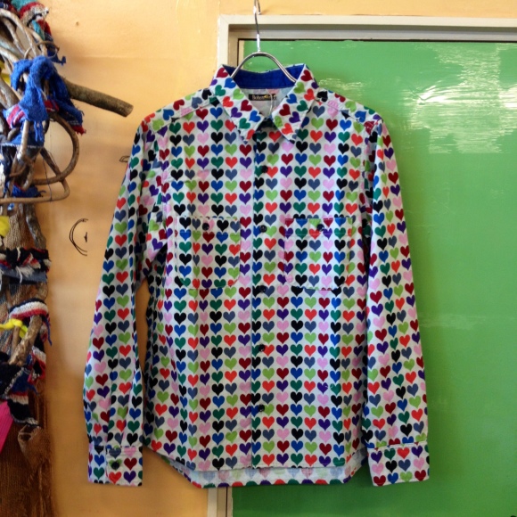 [BOHEMIANS] REG L/S SHIRTS 9HEART CHAMBREY=Little Warriors=_d0000298_12550739.jpg