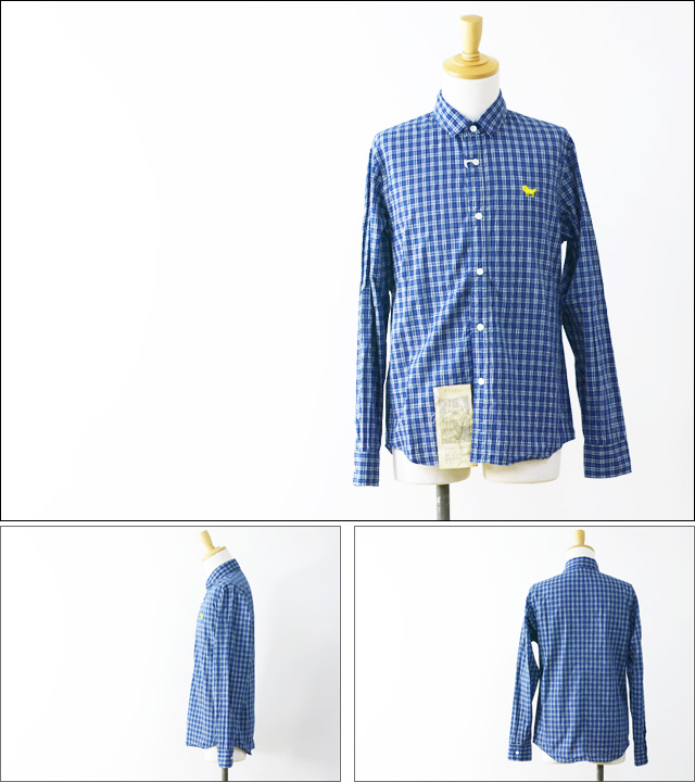 weac. [ウィーク] PUGCHAN CHECK SHIRTS /チェックボタンダウンシャツ [MEN\'S] _f0051306_15362163.jpg