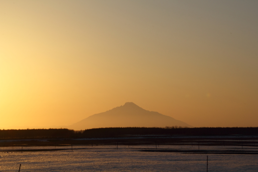 利尻富士の夕景_d0236741_22122410.jpg