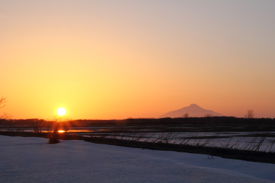 利尻富士の夕景_d0236741_22131884.jpg