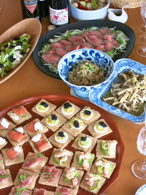 女子会「花よりだんご」です。_c0260460_913830.jpg