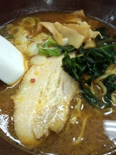 初夏の北海道うまいもの会 一国堂 狸小路店の味噌ラーメン_f0112873_0204433.jpg