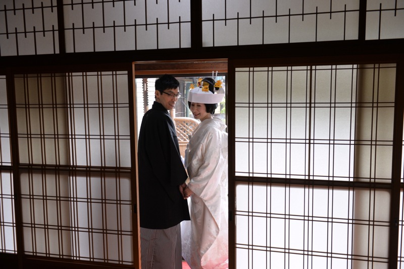 大神神社（三輪明神）での結婚式・熊本県から親族全員で大神神社近くの旅館に宿泊。14.4.13_c0324376_16647.jpg