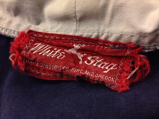 4月16日(水)大阪店アメリカヴィンテージ入荷!①ミックス編!50\'s WhiteStagアノラック&911B!(大阪アメ村店)_c0078587_19454414.jpg