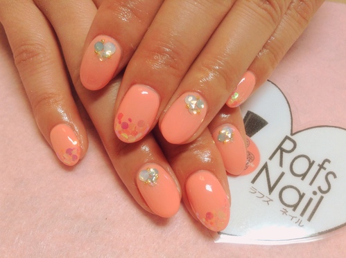 サーモンピンクネイル Staff募集 Rafs Nail ラフズネイル ブログ