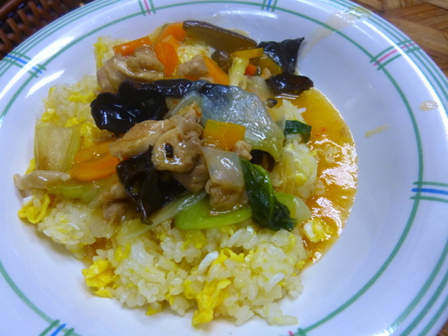 絶品!あんかけチャーハン♪_a0080406_9454241.jpg
