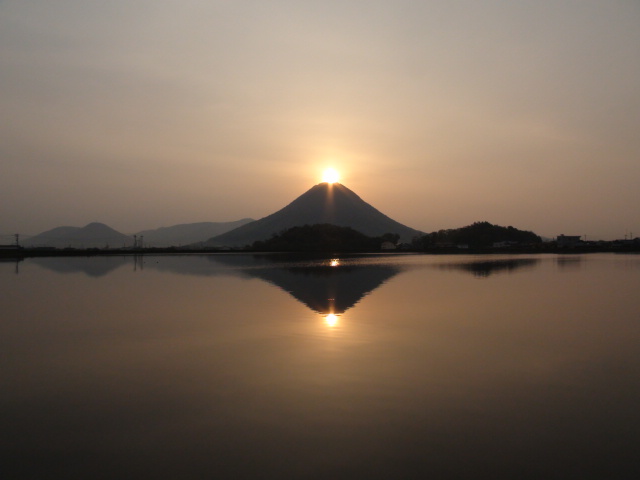 香川の讃岐富士の八景色とW讃岐ダイヤモンド富士・・・2014/11/16_f0231709_1016426.jpg