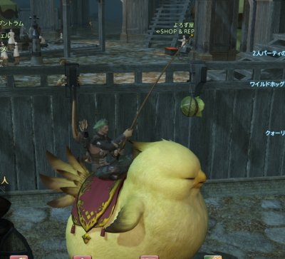 FF14】デブチョコボは足が遅い : 今日はドコにマーキング? FF14】デブチョコボは足が遅い : 今日はドコにマーキング?