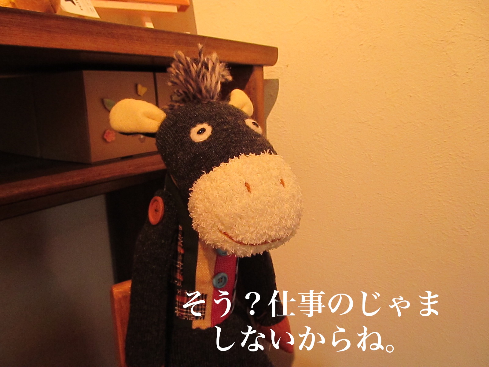 気になる頭の人、いやロバ?_f0129557_14141744.jpg