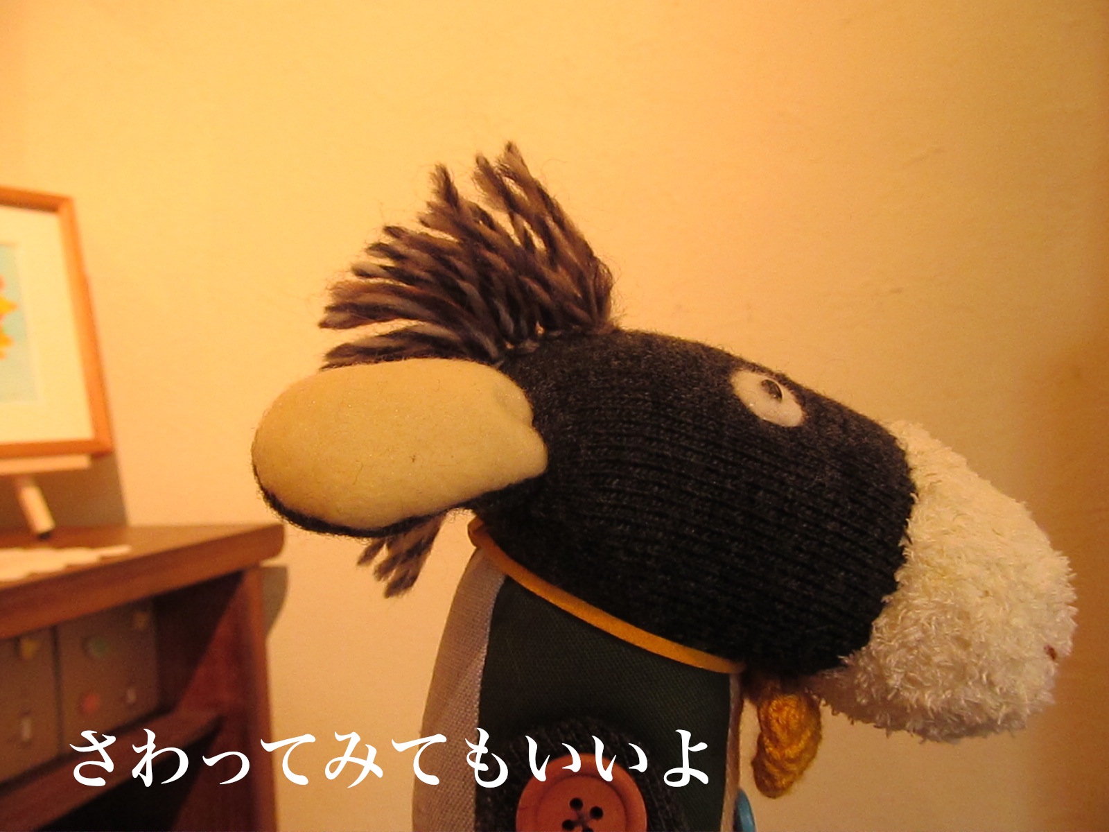 気になる頭の人、いやロバ?_f0129557_14141964.jpg