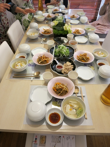 2014年1月　我が家の韓国料理教室　トッマンドゥクッであったまろ～_f0175167_1252508.jpg