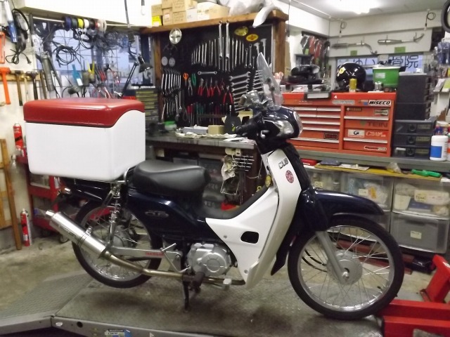 AA04カブ50 ボアアップ作業。 : モーターヘッド サイクルショップ