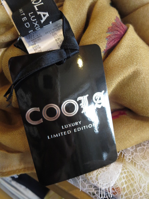 クーラ COOLA レース×フラワーストール_e0076692_1619222.jpg