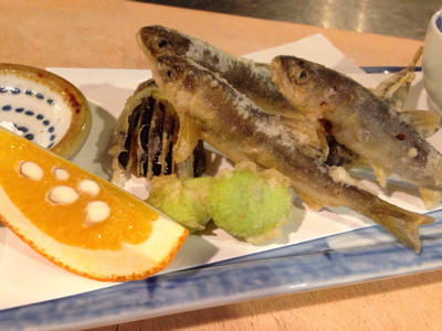 稚鮎の天ぷら_f0232994_311672.jpg
