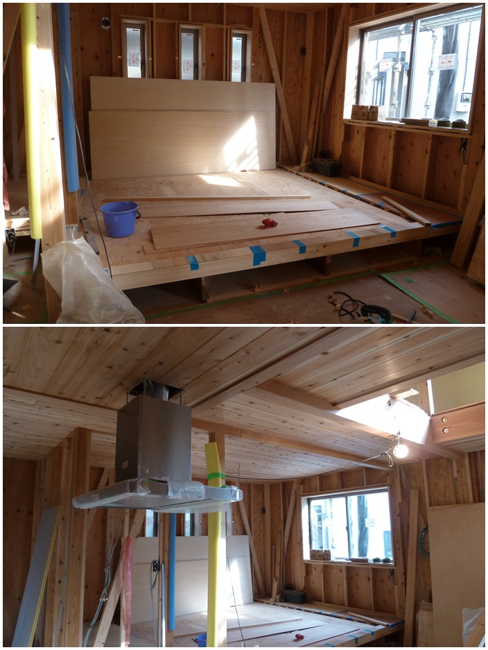相模原市中央区の家☆内部工事が進んでいます。_c0152341_2247448.jpg