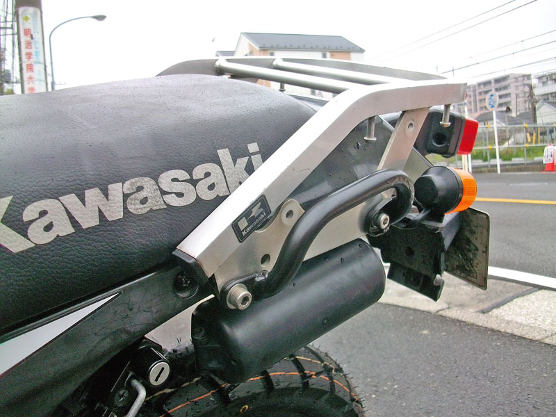 Sら田サン号 スーパーシェルパのリアキャリアを加工装着＆メンテ