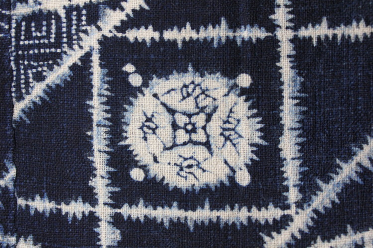 古布　木綿　型染め　Cotton Katazome Japanese antique textile_c0325097_1061456.jpg