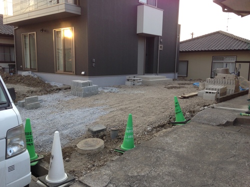 宮崎市N様邸新築外溝工事_b0236217_034839.jpg