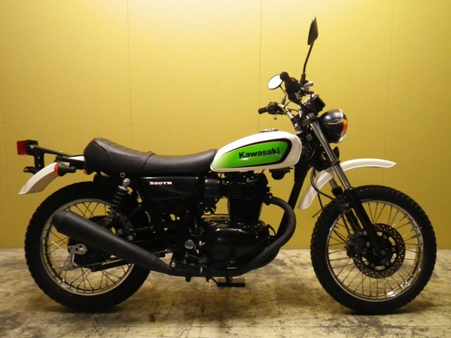 希少‼️】☆Kawasaki☆250TR☆タンク☆グリーン☆送料込み