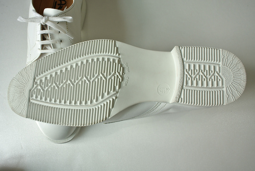 French navy white leather shoes dead stock_f0226051_1152133.jpg