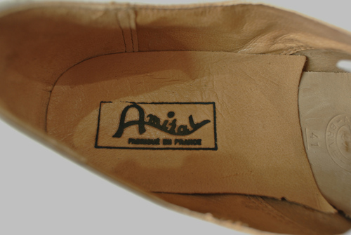 French navy white leather shoes dead stock_f0226051_1153890.jpg