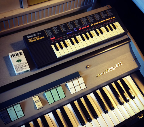 Casio Tone Bank SA-1 & Farfisa Mini Compact_e0045459_15144256.jpg