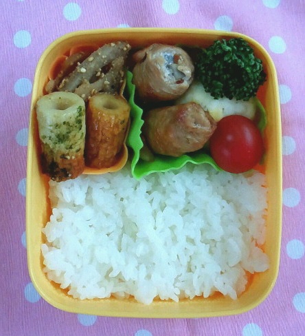 サラ弁＆夢応援弁当。。。肉巻きごぼう弁当_a0211008_16312929.jpg