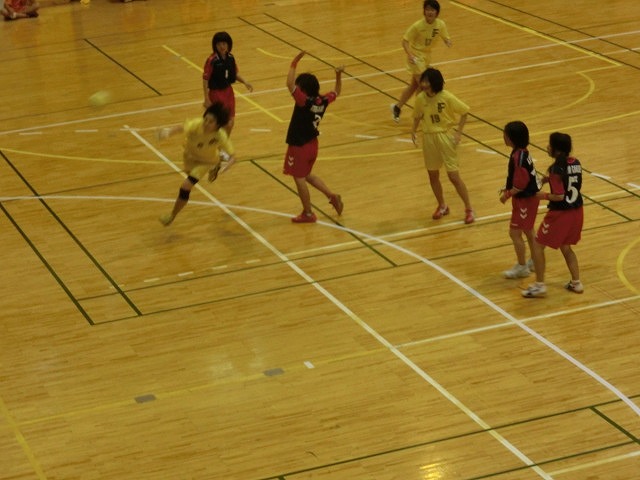ハンドボールの2014インターハイ予選が始まった_f0141310_7125083.jpg