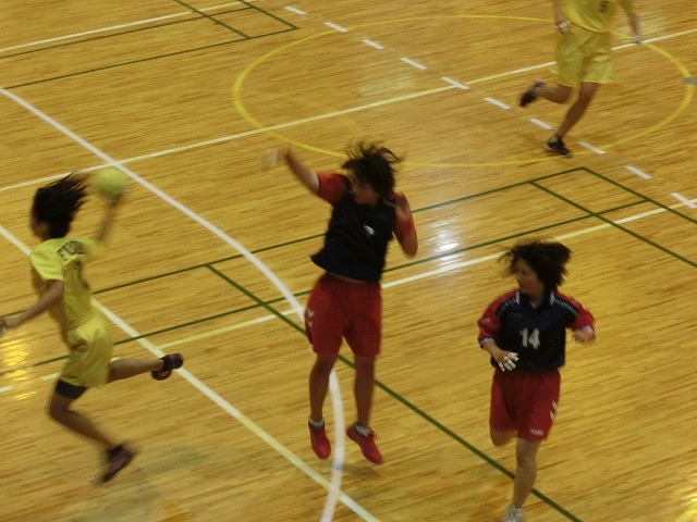 ハンドボールの2014インターハイ予選が始まった_f0141310_713282.jpg
