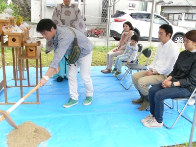 高知市K.K様邸 地鎮祭!_f0203164_14565950.jpg