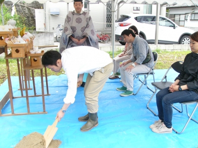 高知市K.K様邸 地鎮祭!_f0203164_15285582.jpg