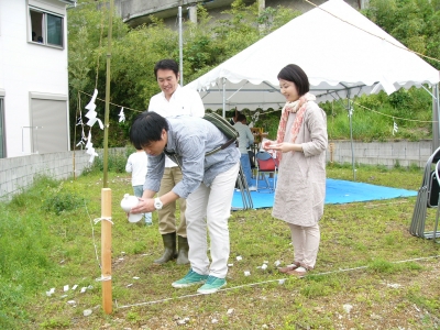 高知市K.K様邸 地鎮祭!_f0203164_15391495.jpg