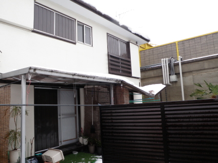 テラス屋根交換左側も 春日部 Y邸_a0229594_19153902.jpg