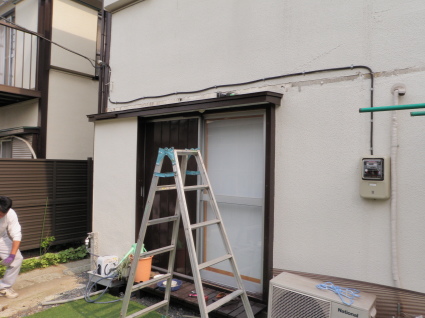 テラス屋根交換左側も 春日部 Y邸_a0229594_19410695.jpg