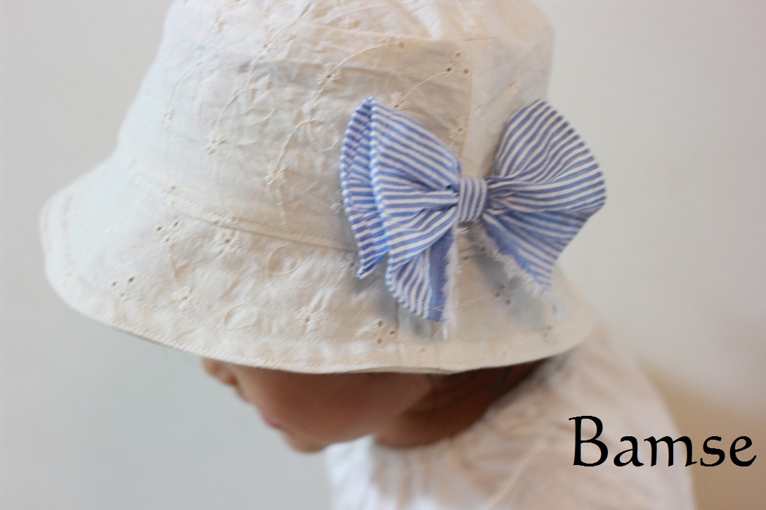 夏用帽子 リボンの作り方 Bamse