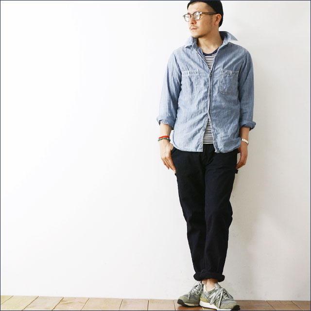 orslow スリムフィットペインターパンツ orslow オアスロウ 日本製 SLIM FIT PAINTER PANTS スリム
