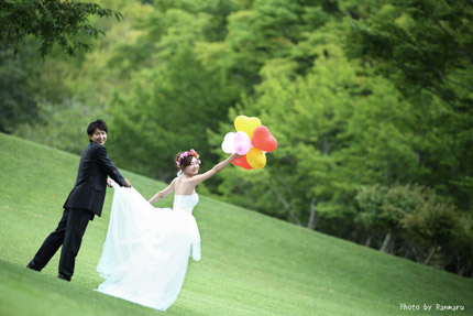 おしゃれで可愛いウェディングフォト 静岡の結婚前撮り写真 写真婚ウェディング Petite Rose
