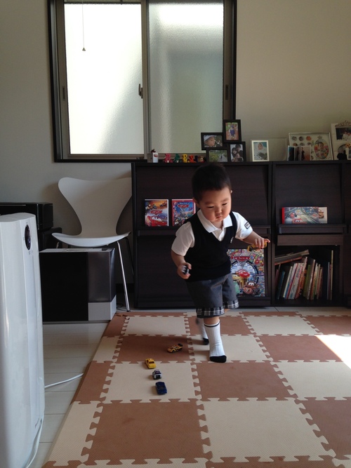 初めての幼稚園プレ教室_a0267942_1141991.jpg
