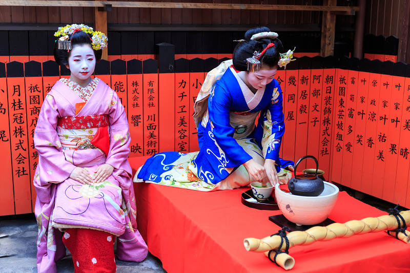 舞妓さんのお茶会（観亀神社）_f0155048_23463579.jpg