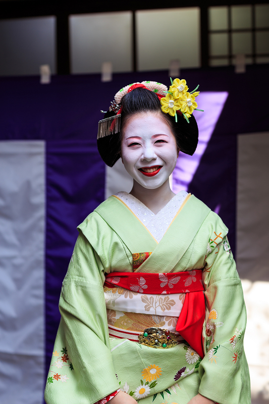 舞妓さんのお茶会（観亀神社）_f0155048_23475532.jpg