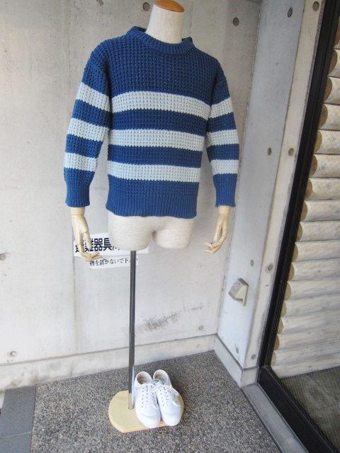 春～初夏にかけて・・・Cotton KNIT SWEATER　By OLD DERBY_d0152280_4381247.jpg